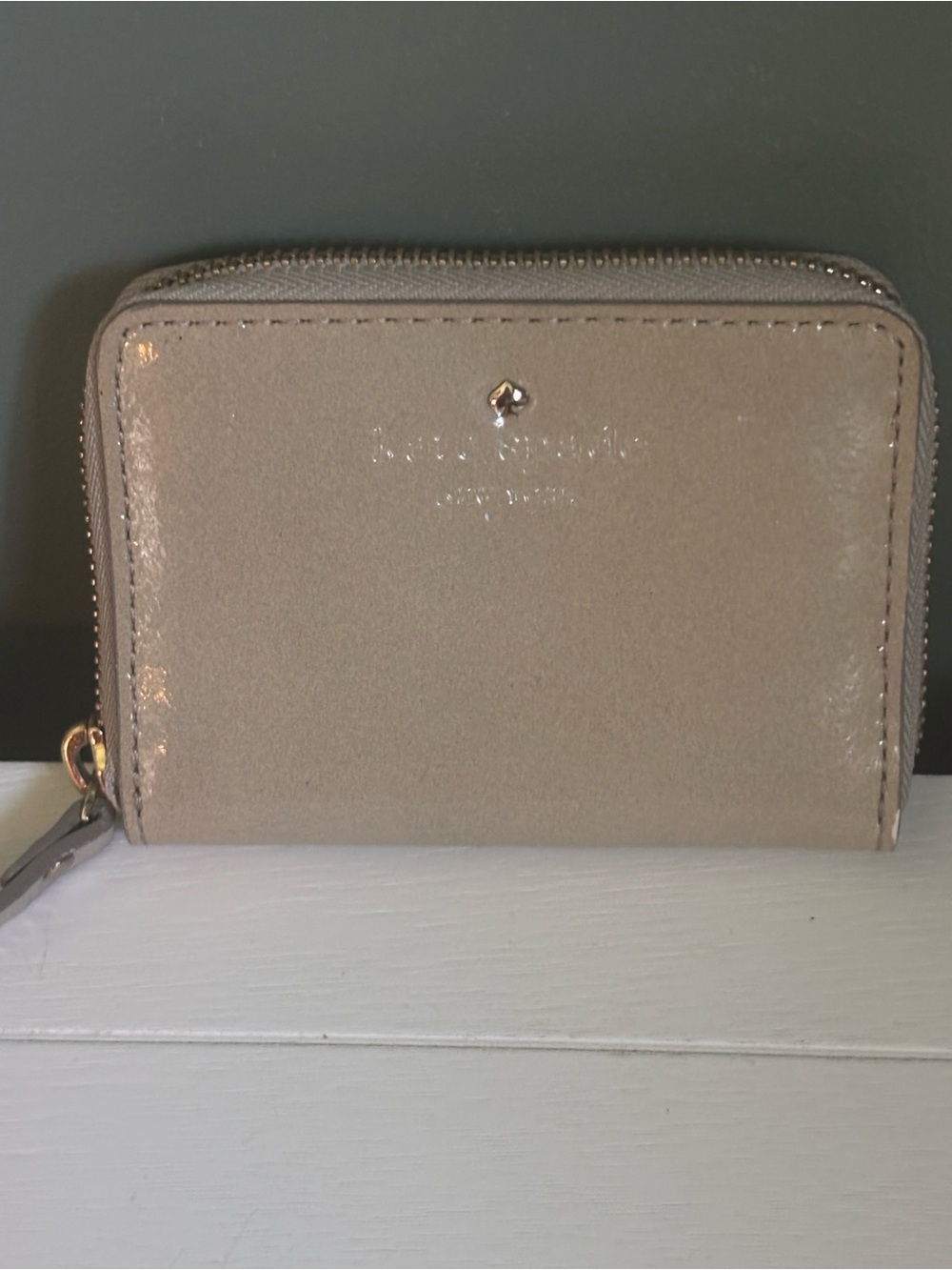 Vintage Kate Spade “Glitzy” Wallet with Story Book Lining